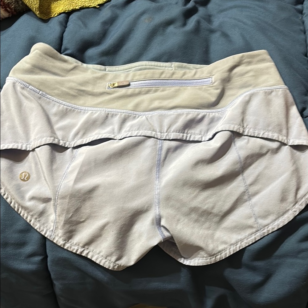 Lululemon White Athletic Skort